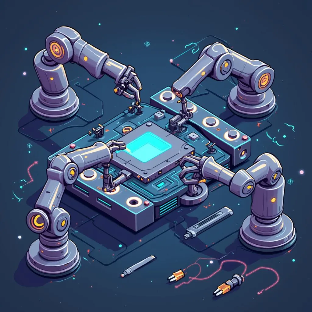 Icono de Implementación y Optimización Continua